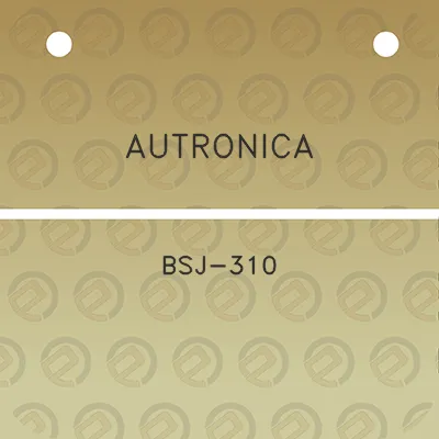 autronica-bsj-310