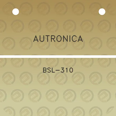 autronica-bsl-310