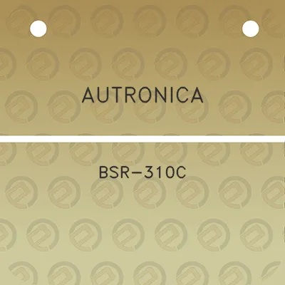 autronica-bsr-310c