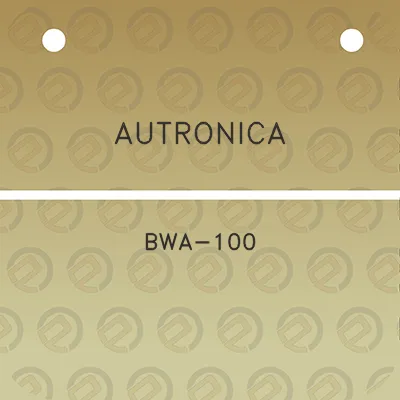 autronica-bwa-100