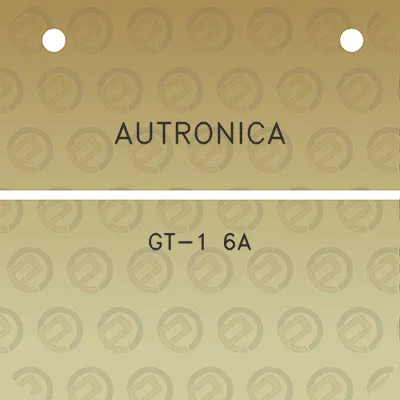 autronica-gt-1-6a