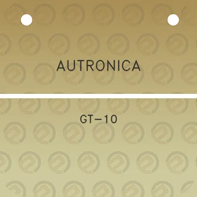 autronica-gt-10