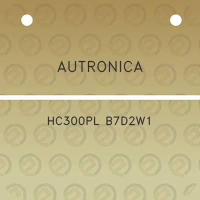 autronica-hc300pl-b7d2w1