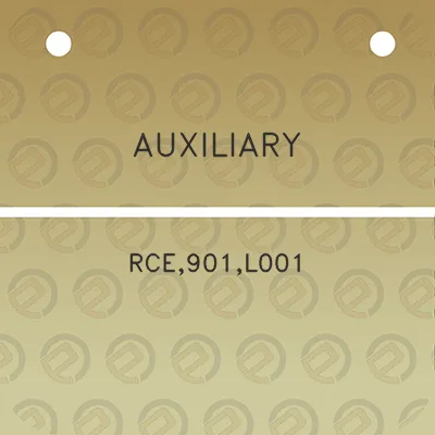 auxiliary-rce901l001