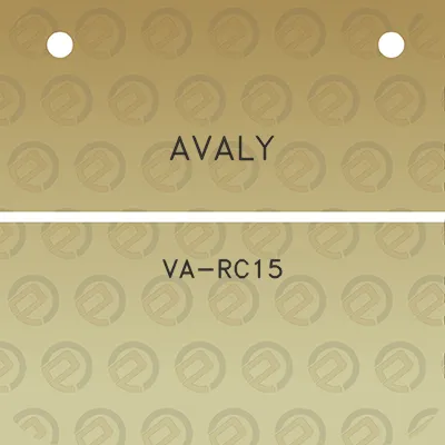 avaly-va-rc15