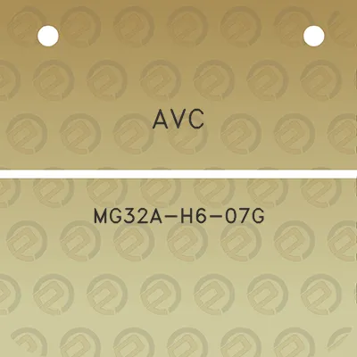 avc-mg32a-h6-07g