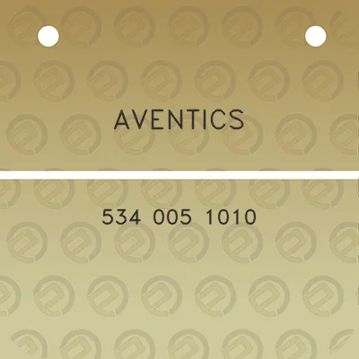 aventics-534-005-1010