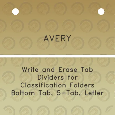 avery-write-and-erase-tab-dividers-for-classification-folders-bottom-tab-5-tab-letter