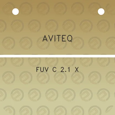 aviteq-fuv-c-21-x