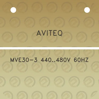 aviteq-mve30-3-440480v-60hz