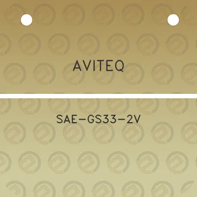 aviteq-sae-gs33-2v