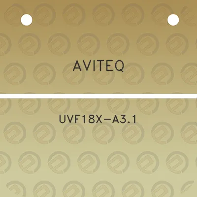 aviteq-uvf18x-a31