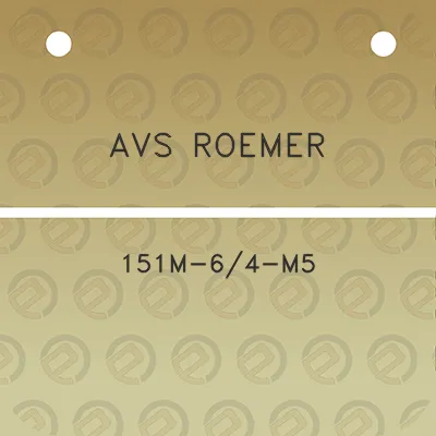 avs-roemer-151m-64-m5