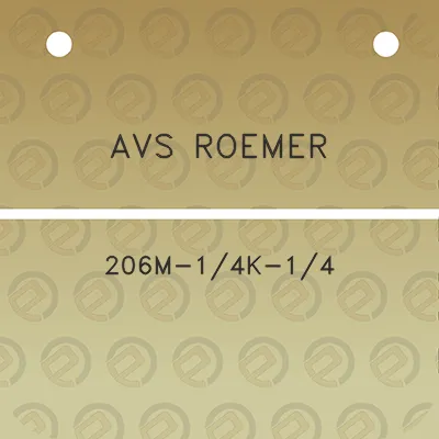 avs-roemer-206m-14k-14