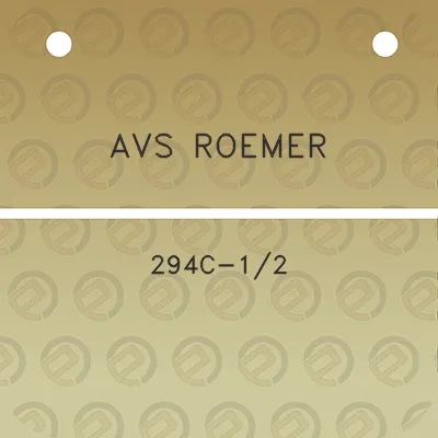 avs-roemer-294c-12