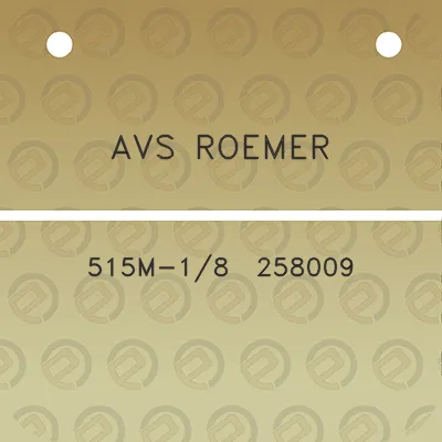 avs-roemer-515m-18-258009