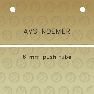 avs-roemer-6-mm-push-tube