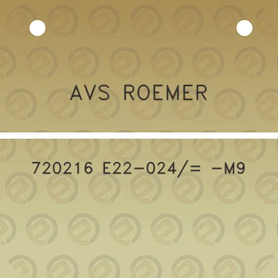 avs-roemer-720216-e22-024-m9