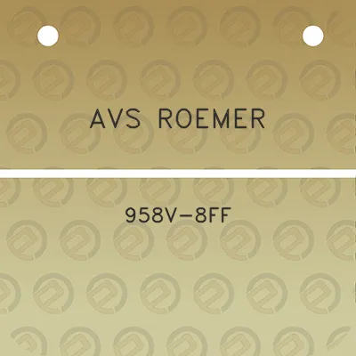 avs-roemer-958v-8ff