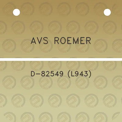 avs-roemer-d-82549-l943