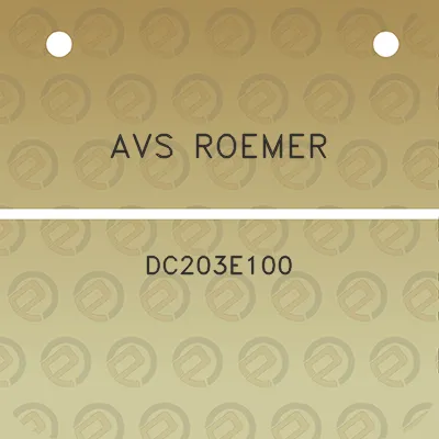 avs-roemer-dc203e100