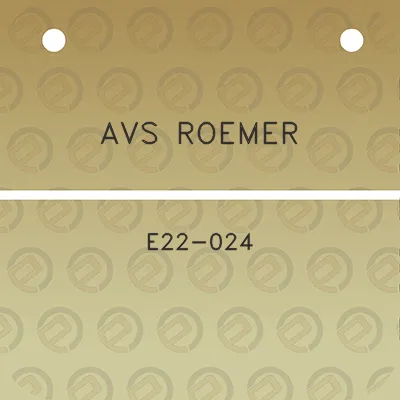 avs-roemer-e22-024