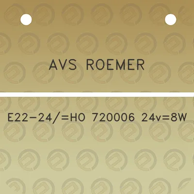 avs-roemer-e22-24ho-720006-24v8w