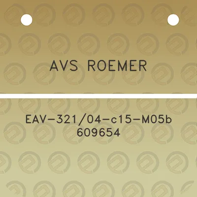 avs-roemer-eav-32104-c15-m05b-609654