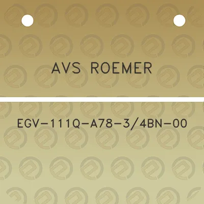 avs-roemer-egv-111q-a78-34bn-00