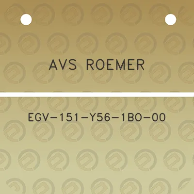 avs-roemer-egv-151-y56-1bo-00