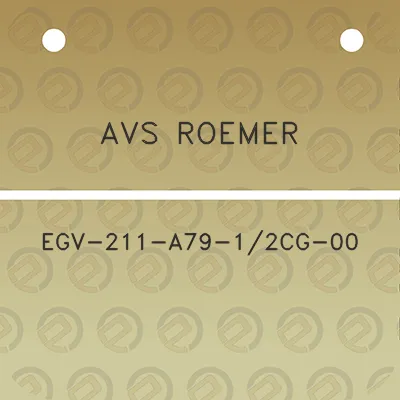 avs-roemer-egv-211-a79-12cg-00