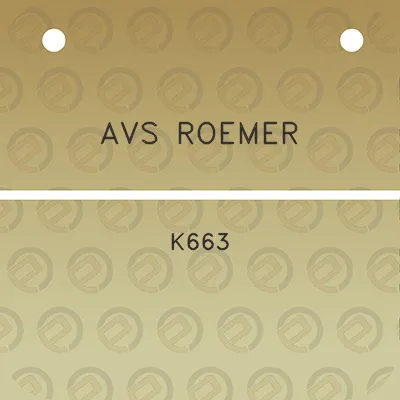 avs-roemer-k663