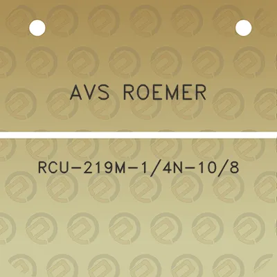 avs-roemer-rcu-219m-14n-108