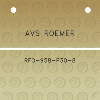 avs-roemer-rfo-958-p30-8