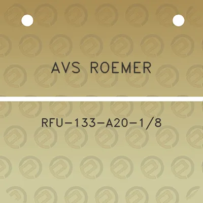 avs-roemer-rfu-133-a20-18