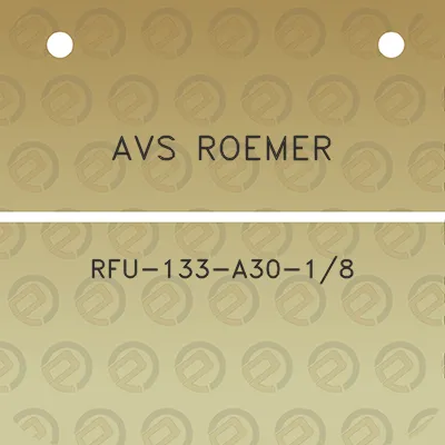 avs-roemer-rfu-133-a30-18