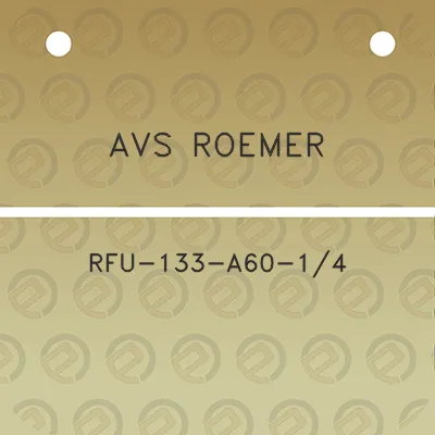 avs-roemer-rfu-133-a60-14