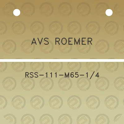 avs-roemer-rss-111-m65-14