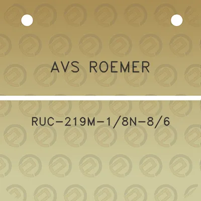 avs-roemer-ruc-219m-18n-86