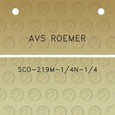 avs-roemer-sco-219m-14n-14