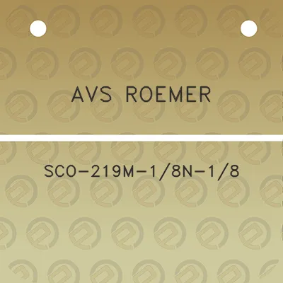 avs-roemer-sco-219m-18n-18