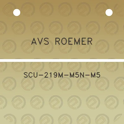 avs-roemer-scu-219m-m5n-m5