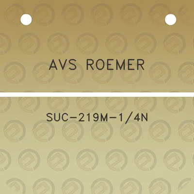 avs-roemer-suc-219m-14n