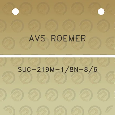 avs-roemer-suc-219m-18n-86