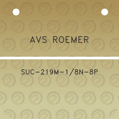 avs-roemer-suc-219m-18n-8p