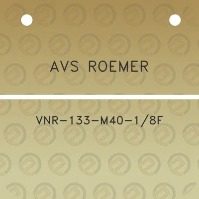 avs-roemer-vnr-133-m40-18f