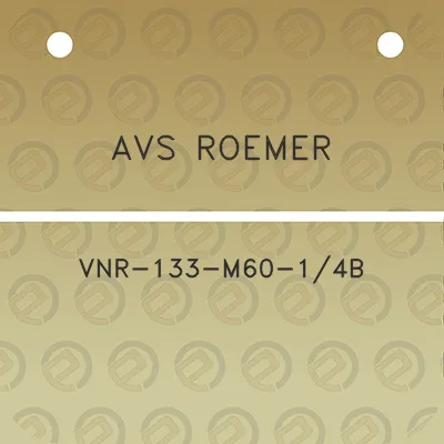 avs-roemer-vnr-133-m60-14b