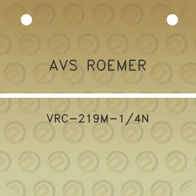 avs-roemer-vrc-219m-14n