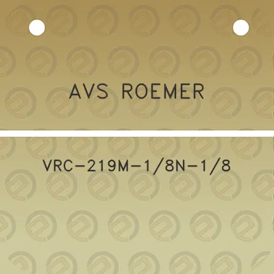 avs-roemer-vrc-219m-18n-18