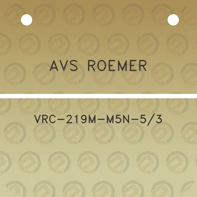 avs-roemer-vrc-219m-m5n-53